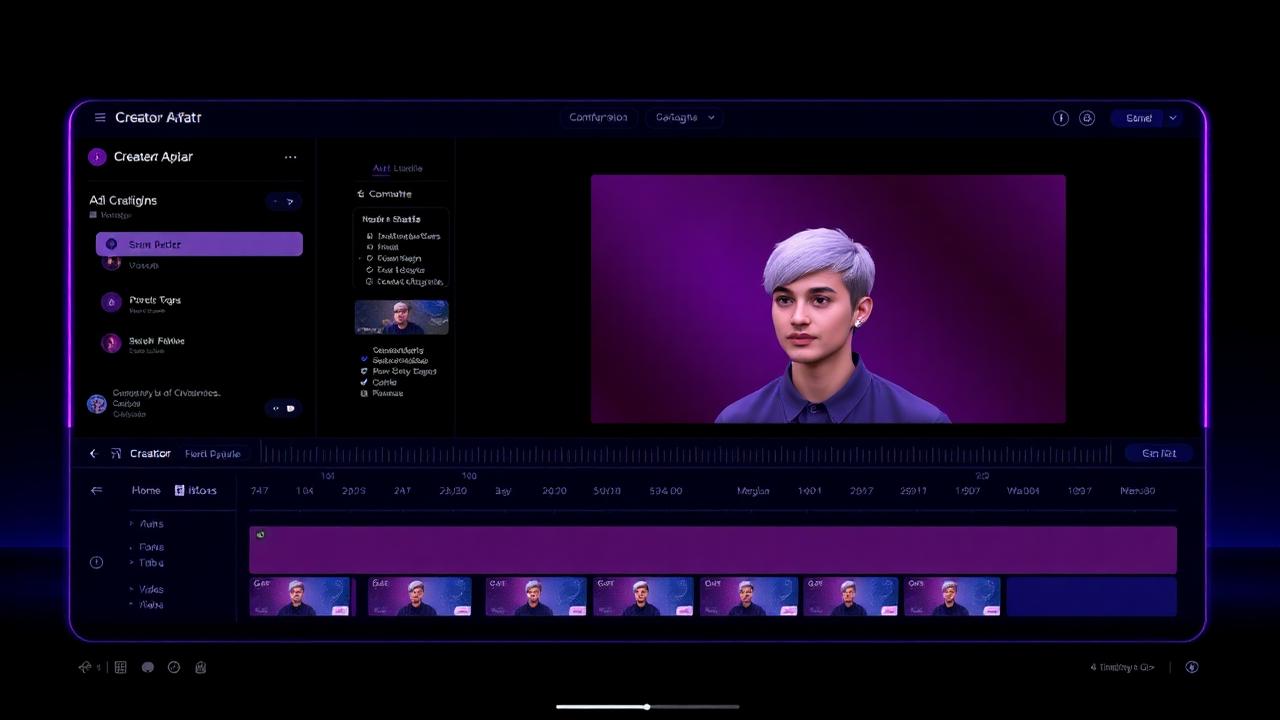 Emblazer AI editing interface